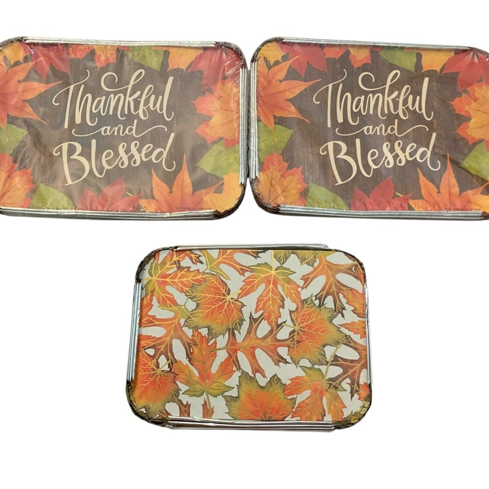 Autumn Leaf Serving Trays